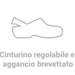 Cinturino regolabile e aggancio brevettato